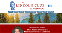 Desktop Screenshot of lincolnclubofcolorado.org